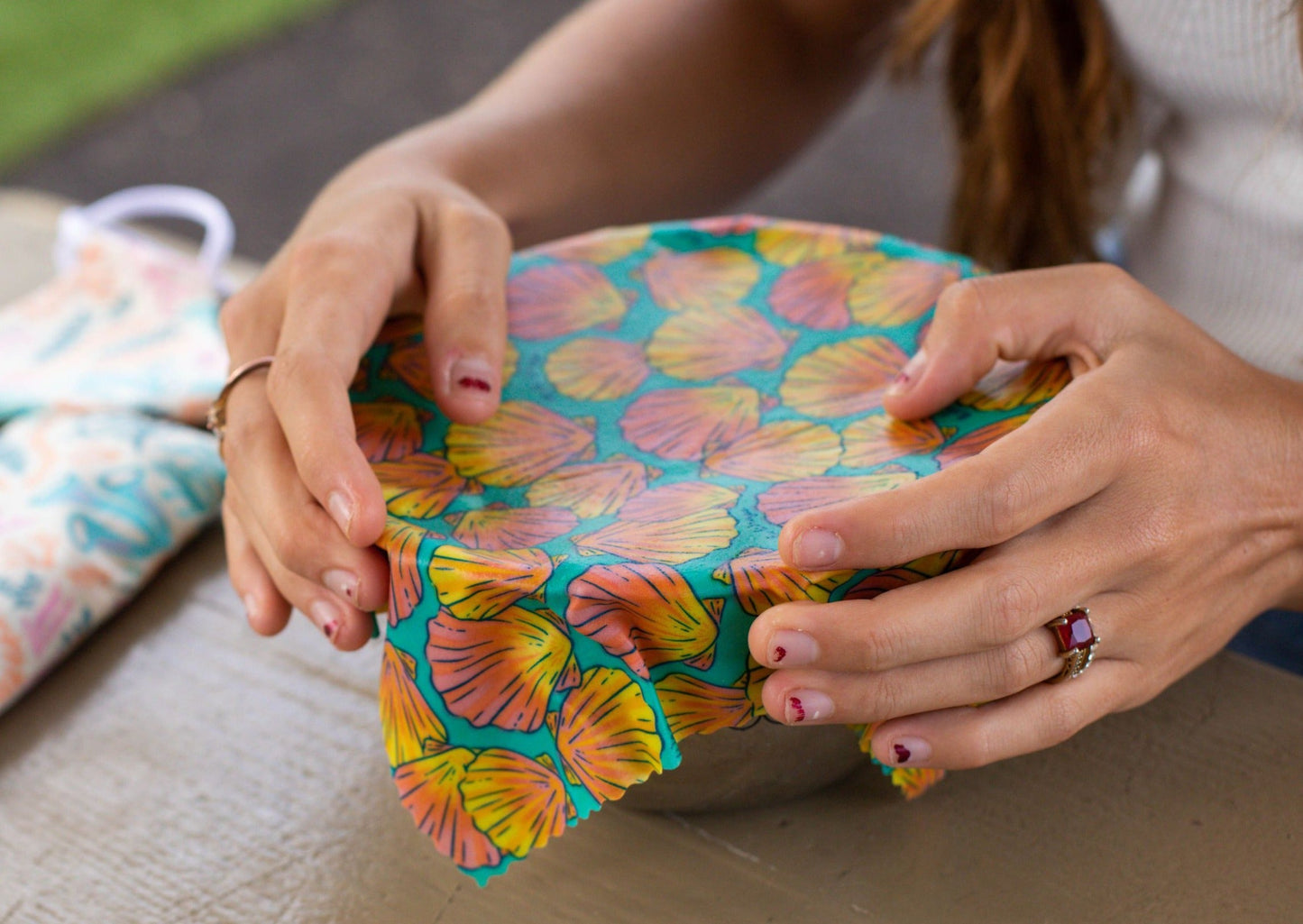 Beeswax Wrap Variety Pack - Ocean Print