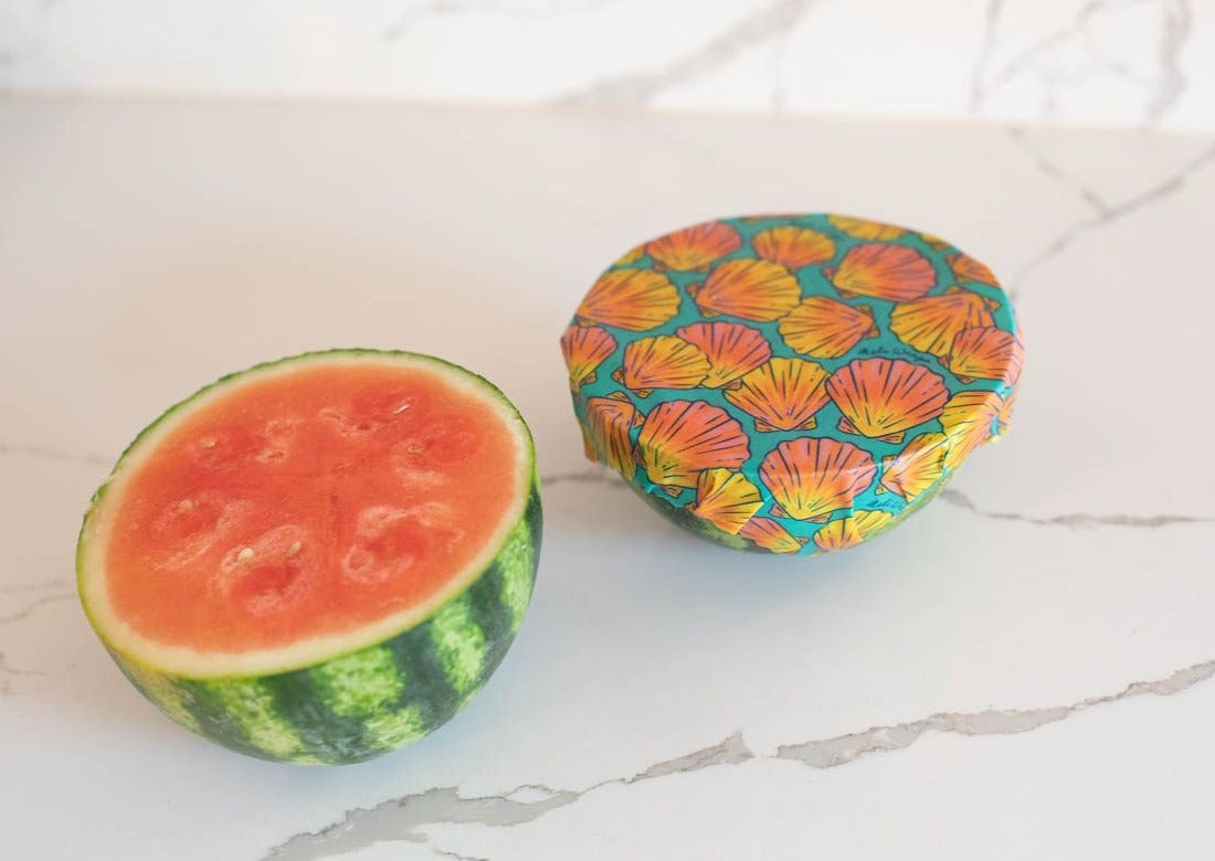Beeswax Wrap Variety Pack - Ocean Print