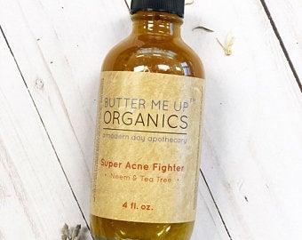 Super Acne Fighter / Organic Acne Treatment / Acne / Essential Oils / Natural Acne Treatment / Acne Scars / Hormonal Acne / Cystic Acne