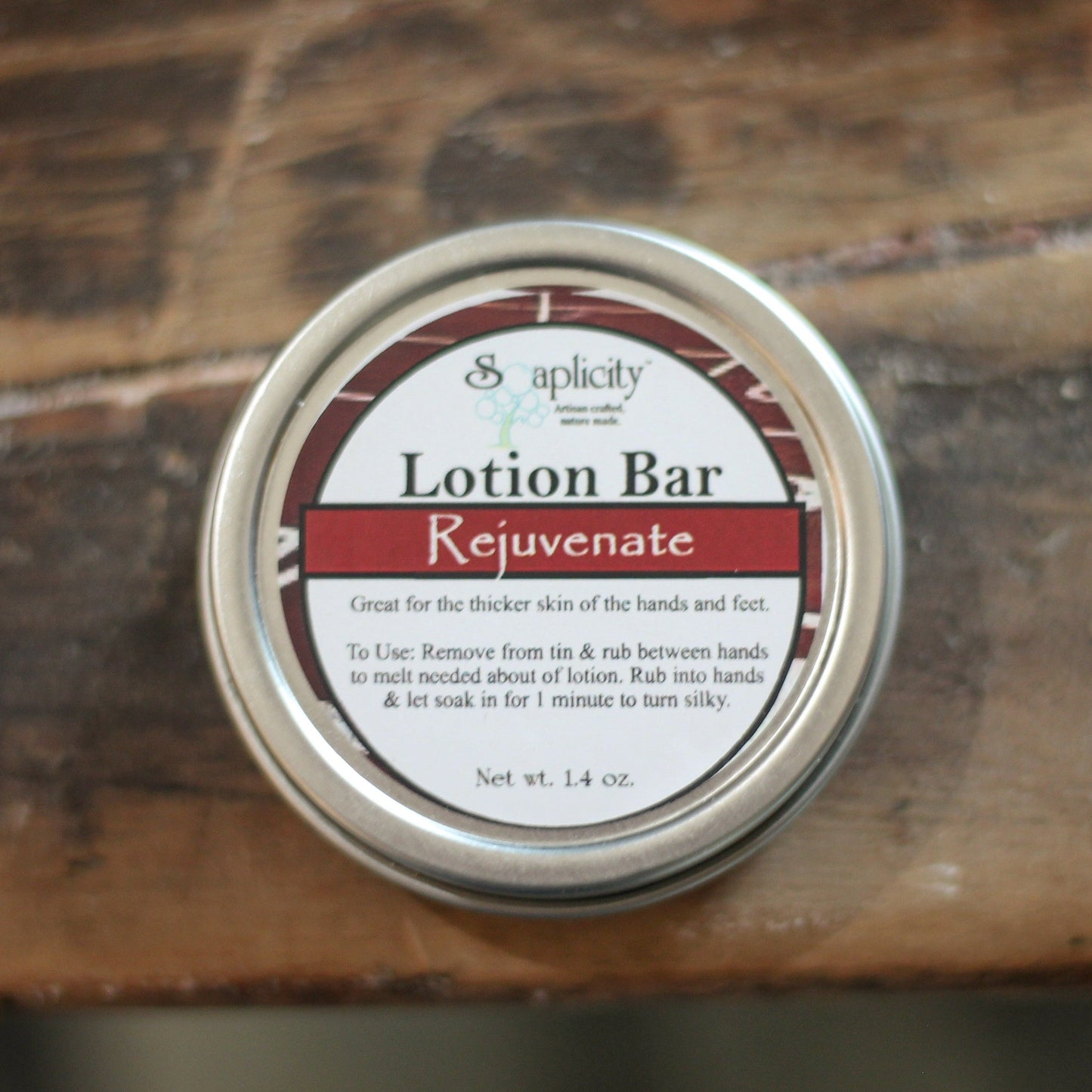 Rejuvenate Lotion Bar with Arnica Oil