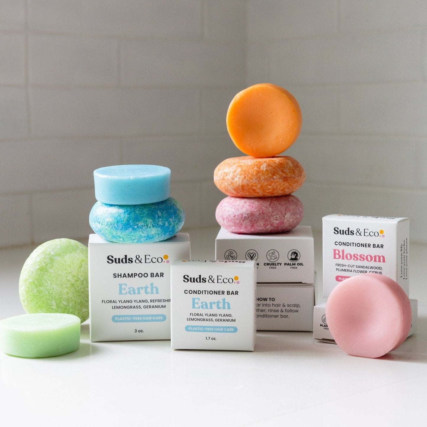 Shampoo & Conditioner Bar Duo